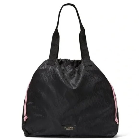 Victoria's Secret Logo Packable Large Tote Bag NWT - Picture 1 of 10